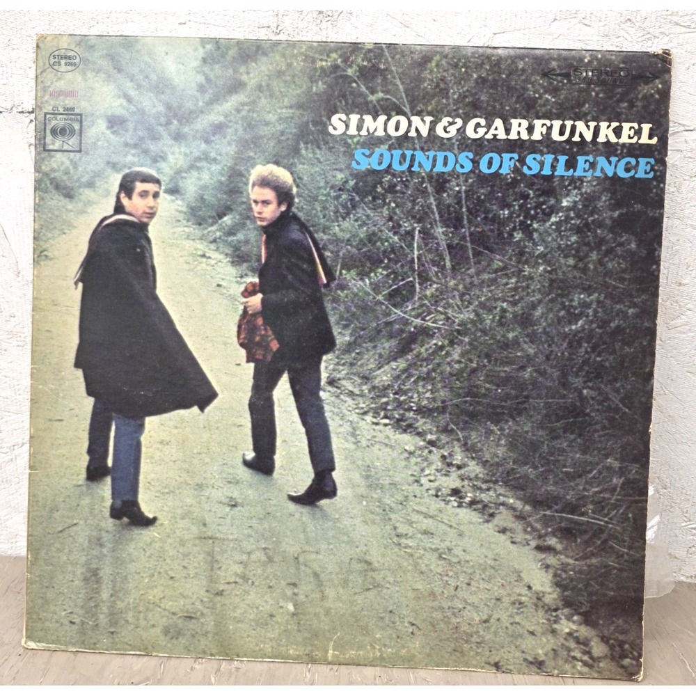 Simon & Garfunkel Sounds Of Silence LP Vinyl Promo Red Label CS 9269 1966 Stereo